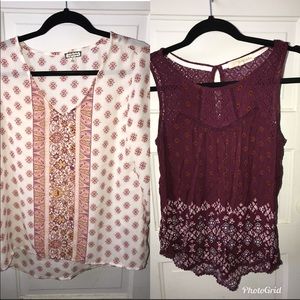 🌸2 for $20 🌸Bundle of (2) Blouses